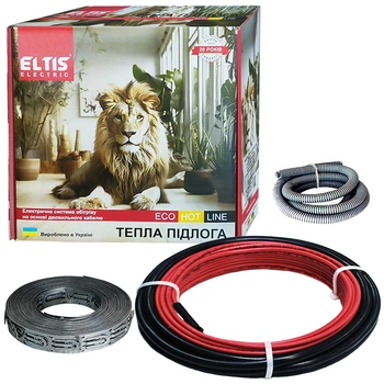 Комплект теплої підлоги Eltis Electric ECO HOT LINE ЕДТ- 165 Вт 1,0 кв.м (10м)
