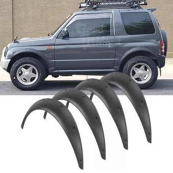 Накладки на арки Фендер Mitsubishi Pajero Mini ABS пластик універсальні чорний