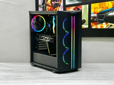 Компьютер Gamdias Y60 | Intel Core i5-10400F | 16 Gb DDR4 | SSD 256Gb | HDD 500Gb | GeForce RTX 2060 (6Gb / GDDR6 / 192Bit) | Windows 10| Б/У