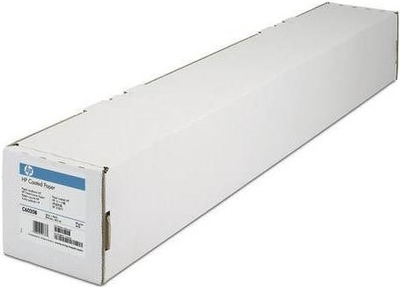 Papier do plotera HP C6980A Coated Paper 90 g/m2 914 mm x 91.4 m Matowy Biały (0025184239770)