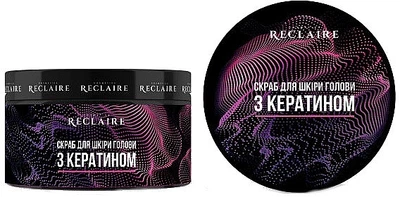 Скраб для кожи головы с кератином - Reclaire 200ml (1158495-186028)