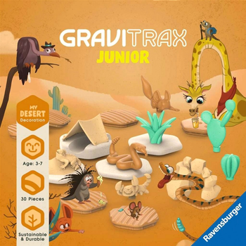 Zestaw do gry Ravensburger GraviTrax Junior pustynia rozszerzenie (4005556270767)