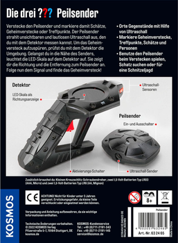 Sprzęt detektywa Kosmos The Three Tracker (4002051632465)