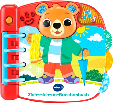 Інтерактивна книжка Vtech «Тренуй мене, ведмежатко» (3417765583049)