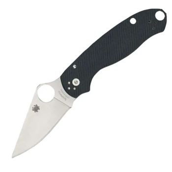 Ніж складаний Spyderco Para Military 2 Left Handed (довжина: 210мм, лезо: 87мм), чорний