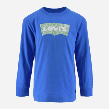 Підліткова футболка з довгим рукавом для хлопчика Levi's 9EG294-U9X 12A 152 см Синя (3665115877496)