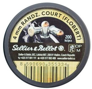 Патрони Флобера Sellier & Bellot Randz Court 200 4mm 0.5 г 200 шт