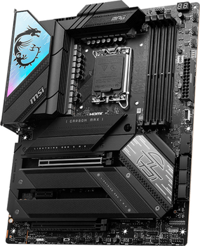 Материнська плата MSI MPG Z790 Carbon Max Wi-Fi (s1700, Intel Z790, PCI-Ex16) (7D89-015R)