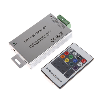 RGB-контролер Venom RF радіо Aluminum 12А (20 кнопок на пульті)
