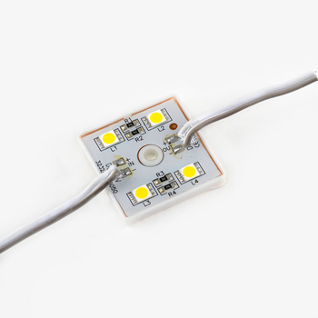 Світлодіодний модуль VENOM SMD 5050 4 LED (SM-5050-4-Y) Жовтий