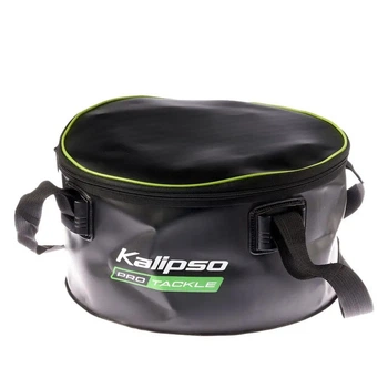 Ведро для прикормки Kalipso EVA Bait bucket 35*25см с крышкой