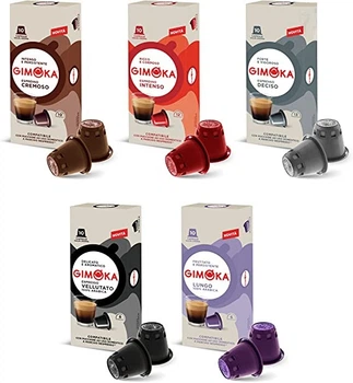 СЕТ 5 Упаковок! Кава в капсулах Nespresso Gimoka 50 капсул