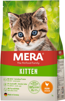 Sucha karma dla kotów Mera Cats Kitten z kurczakiem 2 kg (4025877382307)