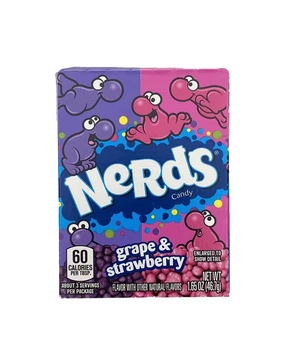 Цукерки (драже, льодяники)Grape & Strawberry Nerds 46,7 г