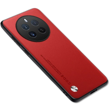 Кожаный чехол - накладка CODE Tactile Experience для Realme 12 Pro / 12 Pro Plus red