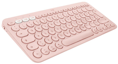 Klawiatura bezprzewodowa Logitech Multi-Device K380 Mac Bluetooth Pink (920-009583)