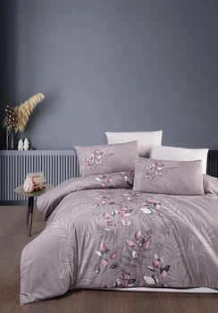 Постельное белье First Choice Ranforce 160х220 см Hardy Violet