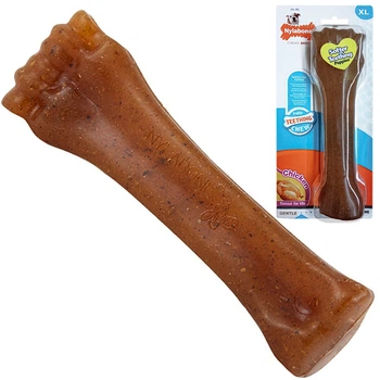 Жувальна іграшка для цуценят, смак курки Nylabone Puppy Chew Bone (80323)