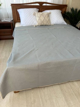 Покрывало для спальни охлаждающее Серое 210x230 см (П4К-pokruvalo-holodok-001-02)