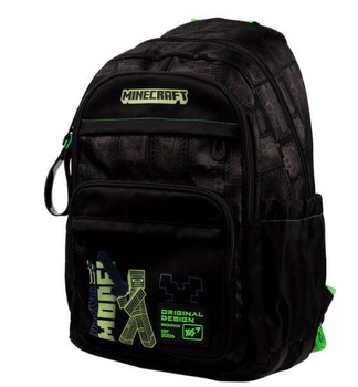 Рюкзак шкільний YES TS-47 Minecraft чорний 45.5x31.5x15.5 см 22 л, 559619
