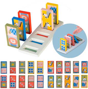 Gra edukacyjna Taf Toys Savannah Moje pierwsze domino (0605566128658)