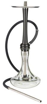 Кальян из нержавеющей стали с основанием из полиацетали Aroma Hookah - X-Ray, Black (черный) 4664547