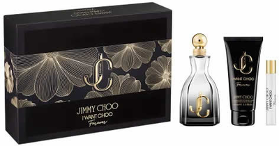 Набір для жінок Jimmy Choo I Want Choo Forever Парфумована вода 100 мл + Мініатюра Парфумована вода 7.5 мл + Лосьйон для тіла 100 мл (3386460146258)