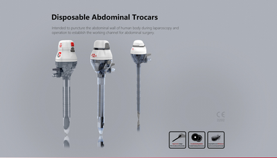 Абдоминальные троакары CHANNEL MED CN-TCI 10х150мм