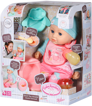 Interaktywna lalka Baby Annabell - Lunch Baby Annabelle 43 cm (4001167702987)