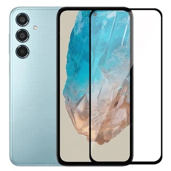 Защитное стекло LUX для Samsung Galaxy M35 5G (M356) полная проклейка черный