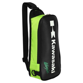 Мотосумка-слінг KAWASAKI SP-Sport MS-5481-7 5 л 42x15x7 см салатовий-чорний