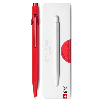 Ручка Caran d'Ache 849 Claim Your Style монохром красная + box 849.564 (7630002347143)