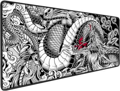 Килимок для мишки SHLab Сірий Дракон SHM-96 (70x30 см) (35575)