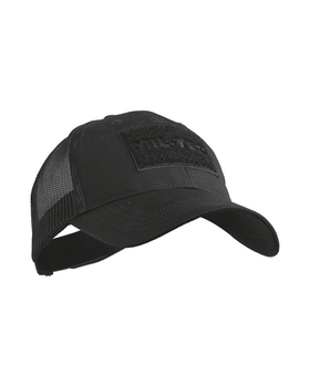 Кепка бейсболка тактична Mil-Tec з сіткою Trucker Baseball Cap Black (12318502)