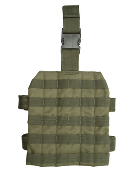 Накладка на ногу настегенна Mil-Tec Leg Base Molle Olive (13484001)