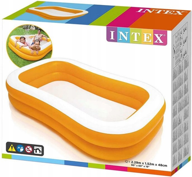 Надувний басейн Intex Mandarin Swim Center (6941057401072)