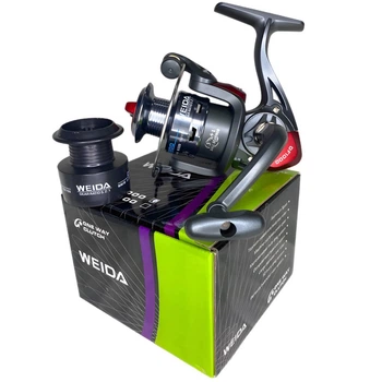 Спиннинговая катушка на щуку, судака Weida DF 3000 (3+1bb)