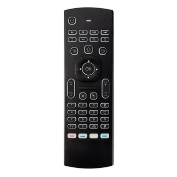 Пульт - Аэромышь BauTech с клавиатурой Air Mouse MX3B Черный (1014-523-00)