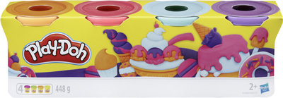 Набор для лепки Hasbro Play-Doh 4 баночки (B5517_E4869)