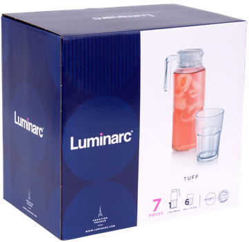 Набір для напоїв Luminarc Tuff із 7 предметів (0883314921472)