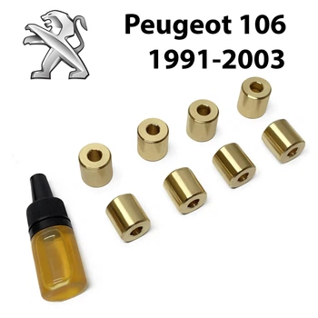 Ремкомплект ограничителя дверей Peugeot 106 1991-2003 фиксаторы вкладыши втулки (металические)