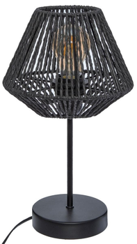 Lampa stołowa Atmosphera z dekoracyjnym kloszem Jily 34 cm Black (3560238704745)