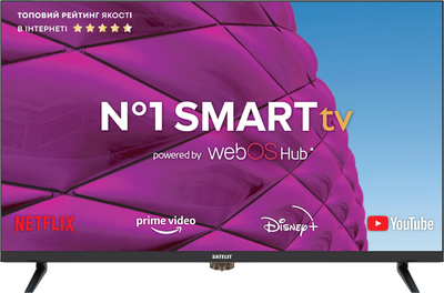 Телевізор SATELIT 55U8200WS Smart (4 K,webos)