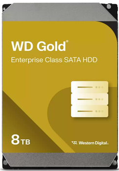 Dysk twardy Western Digital Gold Enterprise Class 8TB 7200rpm 256MB 3.5" SATAIII (WD8005FRYZ)