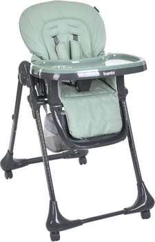 Стільчик для годування Bambi зелений (M 3233L-G jade green) (6903317649709)