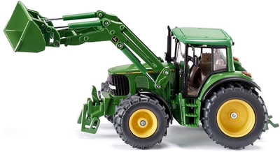 Машинка Siku Farmer John Deere з фронтальним навантажувачем (4006874036523)