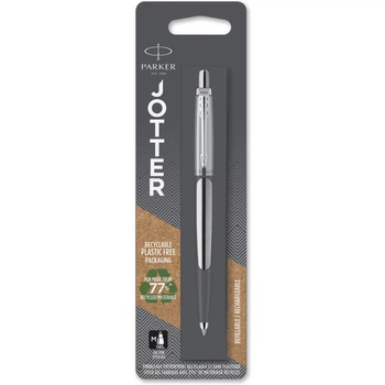 Ручка гелевая Parker JOTTER Stainless Steel CT GEL блистер 16 166