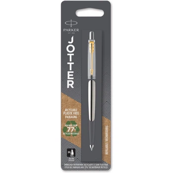 Ручка гелевая Parker JOTTER Stainless Steel GT GEL Золотистый 16 066