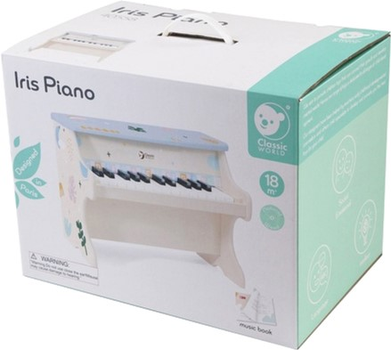 Pianino muzyczne Classic World Iris Piano z podręcznikiem (6927049045585)