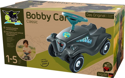 Jeździk Big Bobby Car Classic Eco Szary (4004943561372)